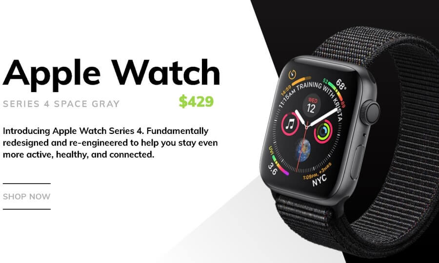 apple watch banner