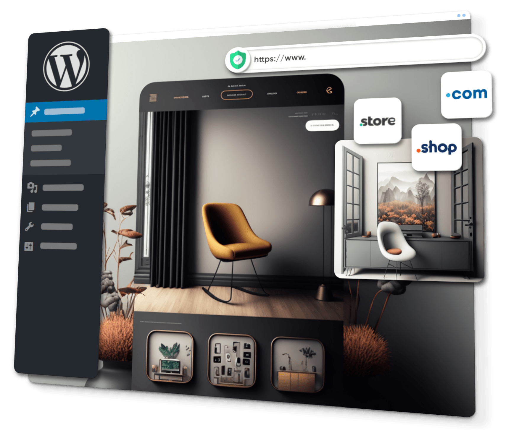 WordPress furniture